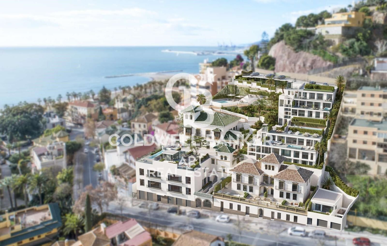 Luxury apartments with sea view in one of Málaga's most prestigious areas