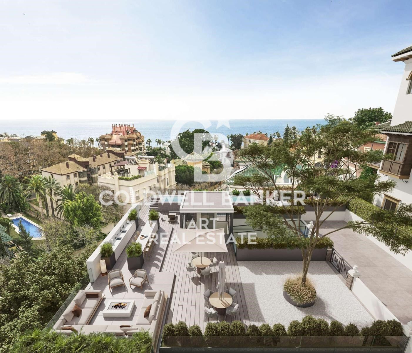 Viviendas de lujo con vista al mar en una de las más prestigiosas zonas de Málaga