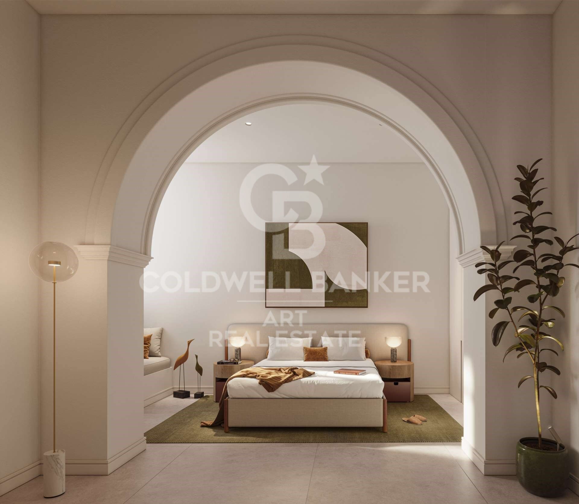 Résidences de luxe avec vue sur la mer dans l'un des quartiers les plus prestigieux de Málaga
