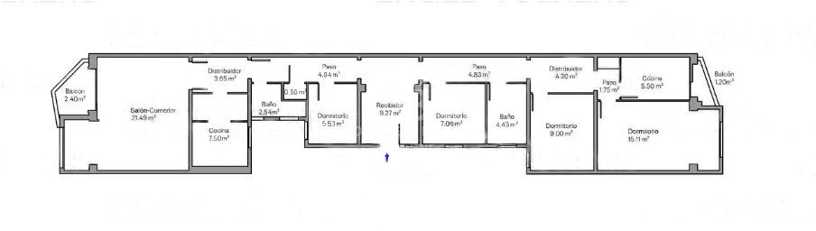 Appartement à rénover dans un emplacement premium à côté de la Plaça Francesc Macià