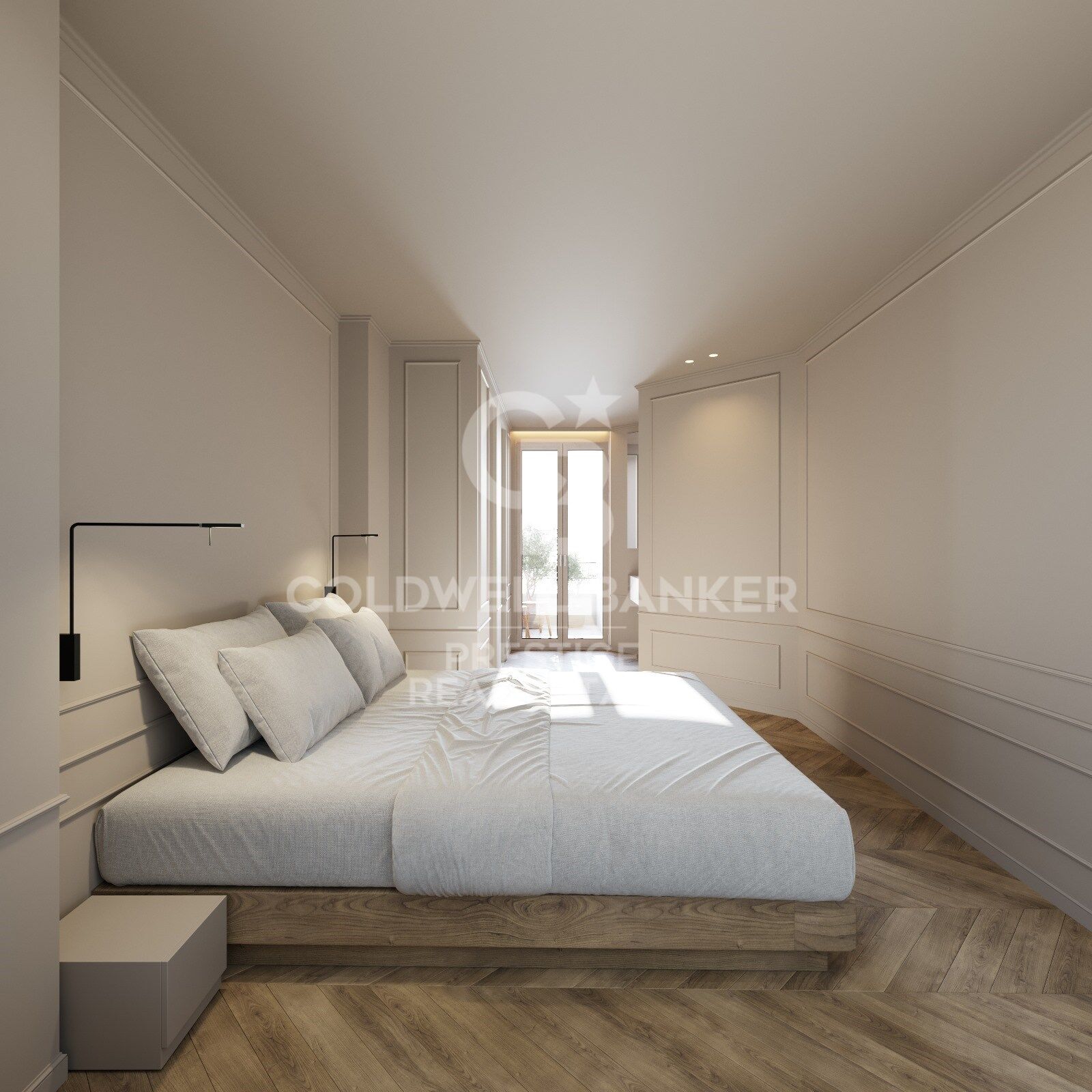 Renovated apartment in a regal building in the Eixample