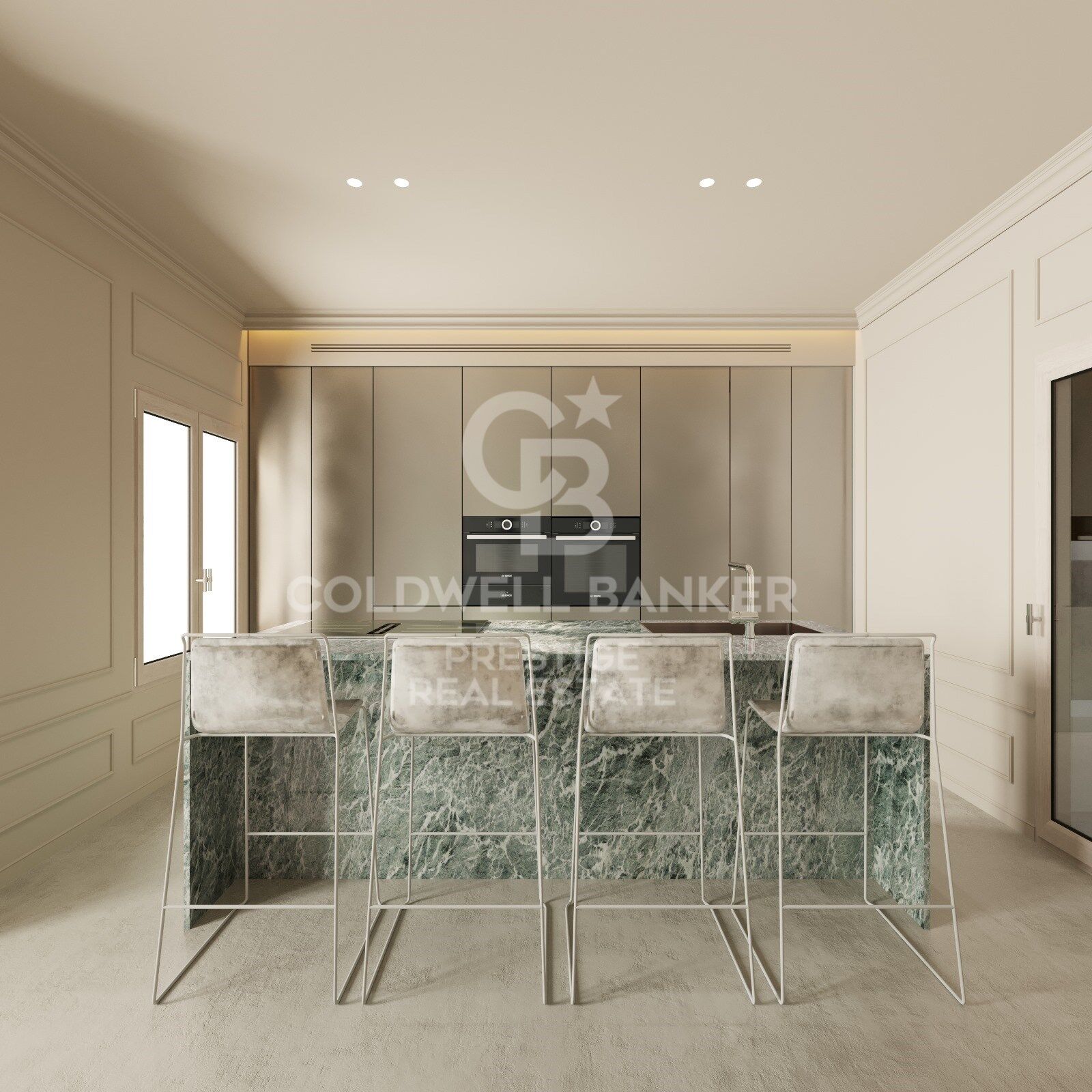 Renovated apartment in a regal building in the Eixample