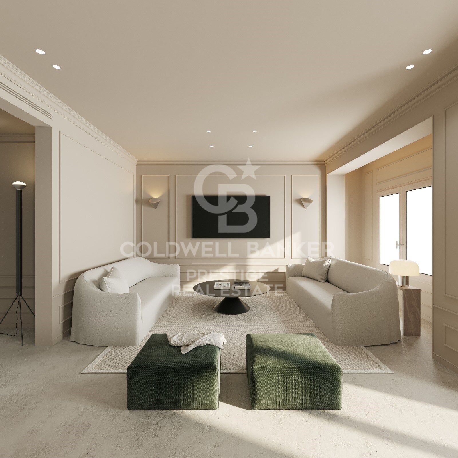 Renovated apartment in a regal building in the Eixample