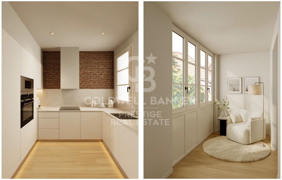 A vendre appartement rénové dans Eixample Izquierdo , Barcelona