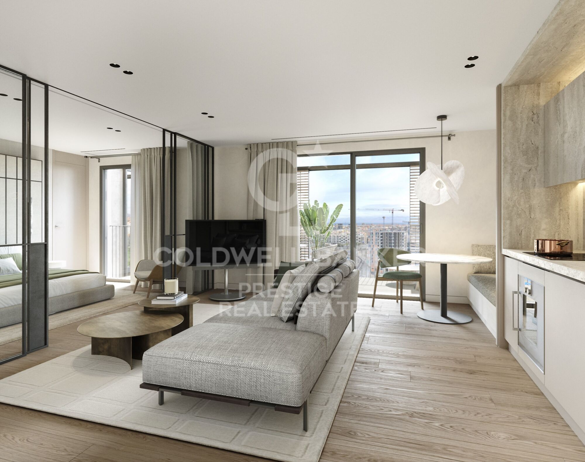 3 bedroom new construction apartment with terrace in Eixample