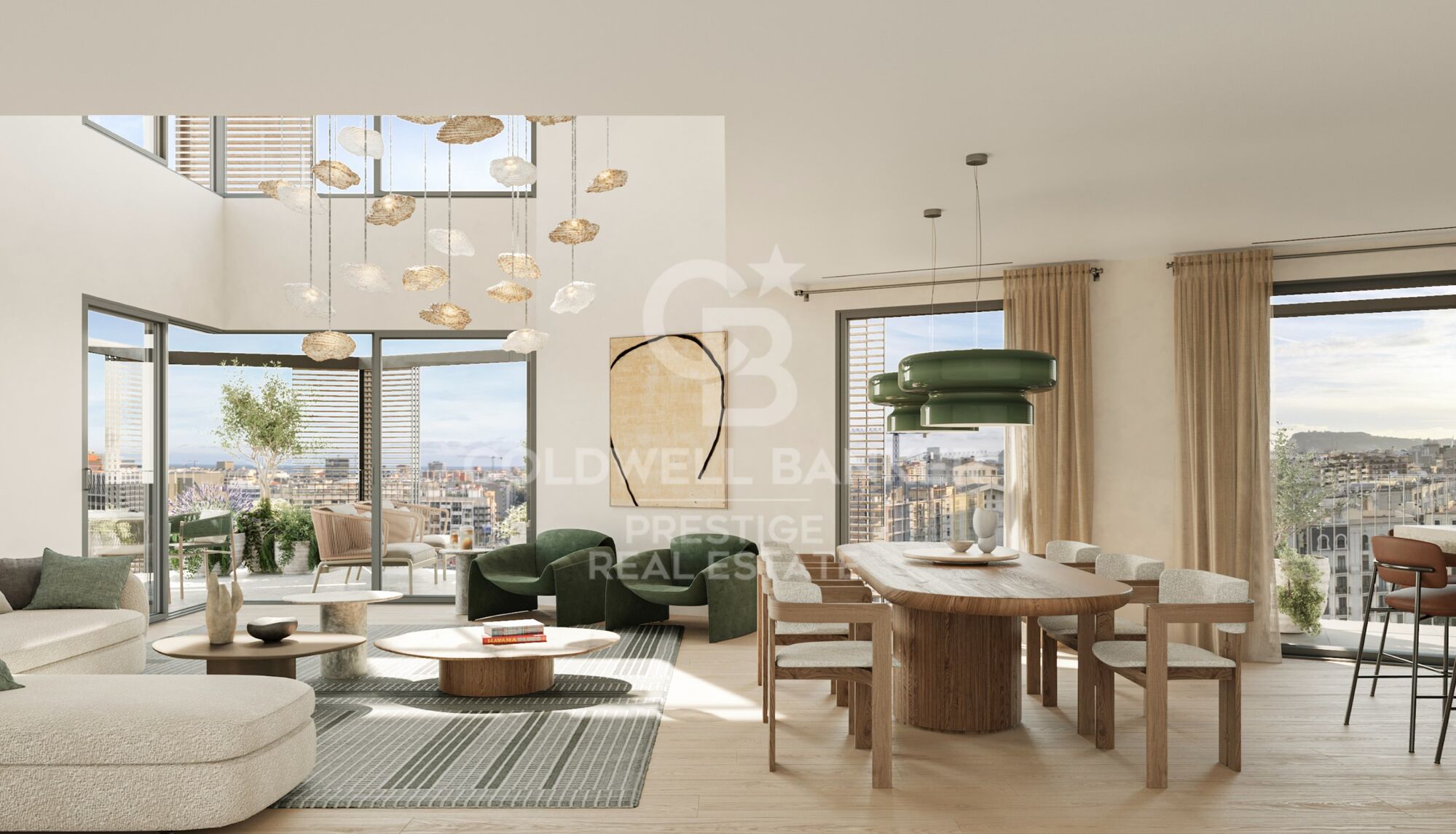 3-Zimmer-Neubauwohnung mit Terrasse in Eixample