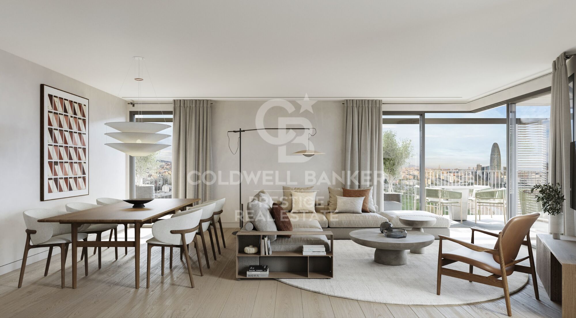 3-Zimmer-Neubauwohnung mit Terrasse in Eixample