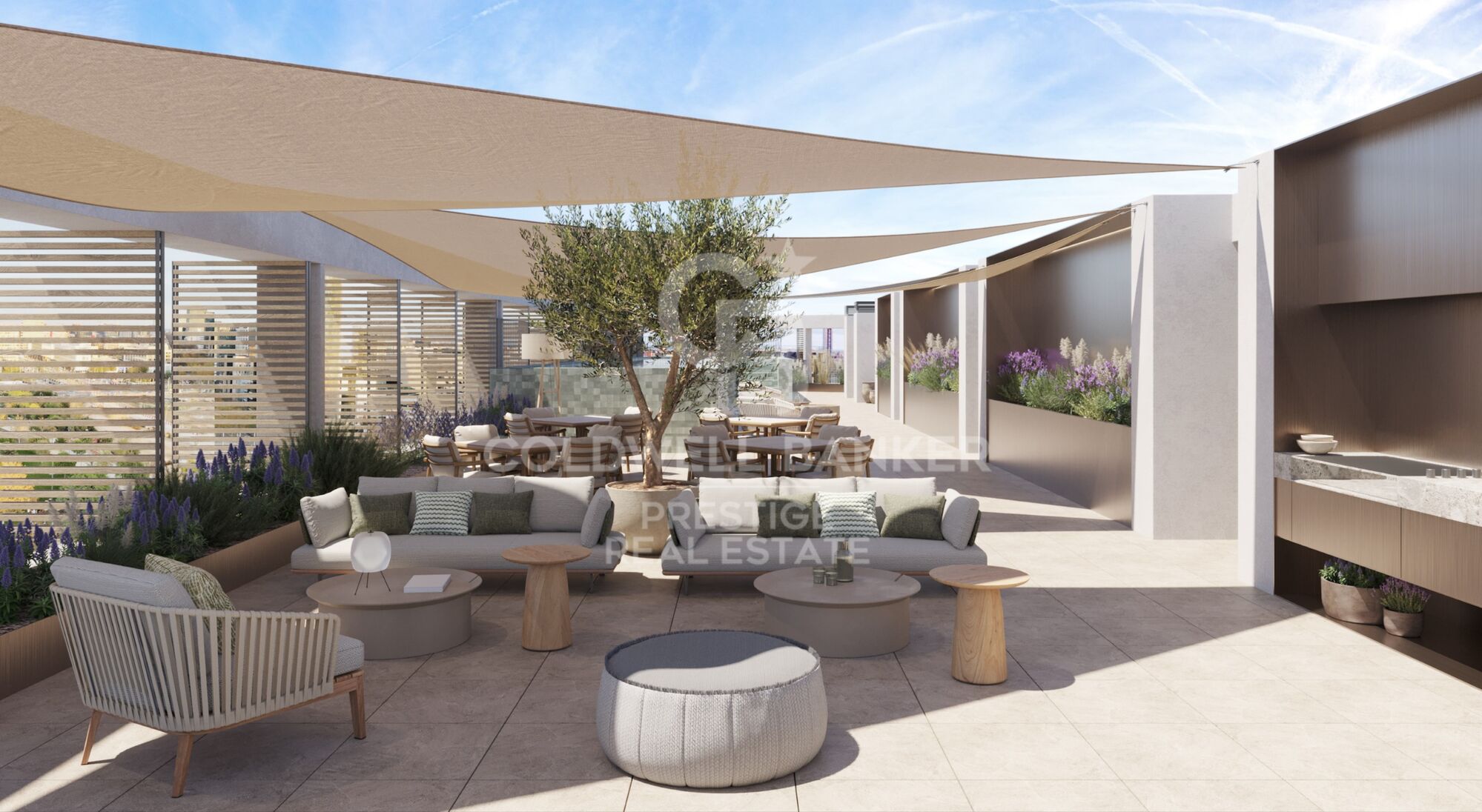 Appartement neuf de 3 chambres avec terrasse dans l'Eixample