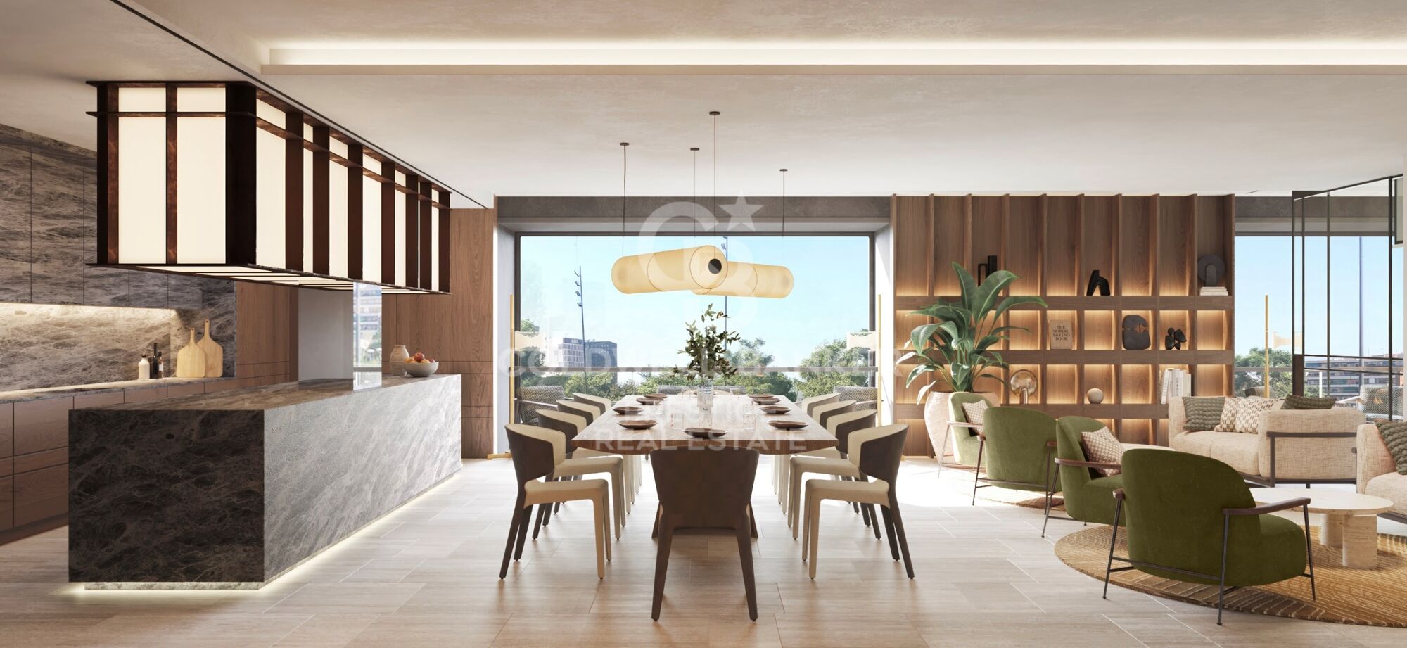 4 bedroom new construction apartment with terrace in Eixample