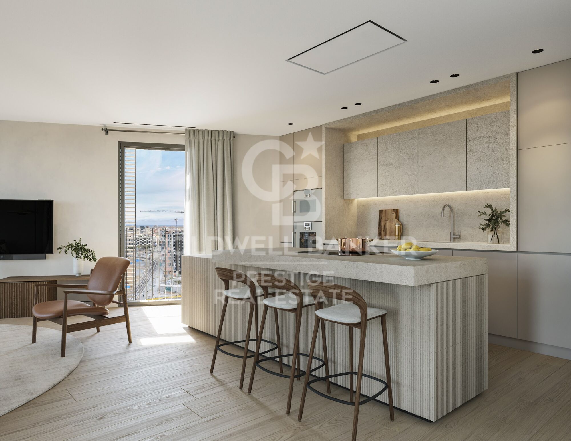 4 bedroom new construction apartment with terrace in Eixample