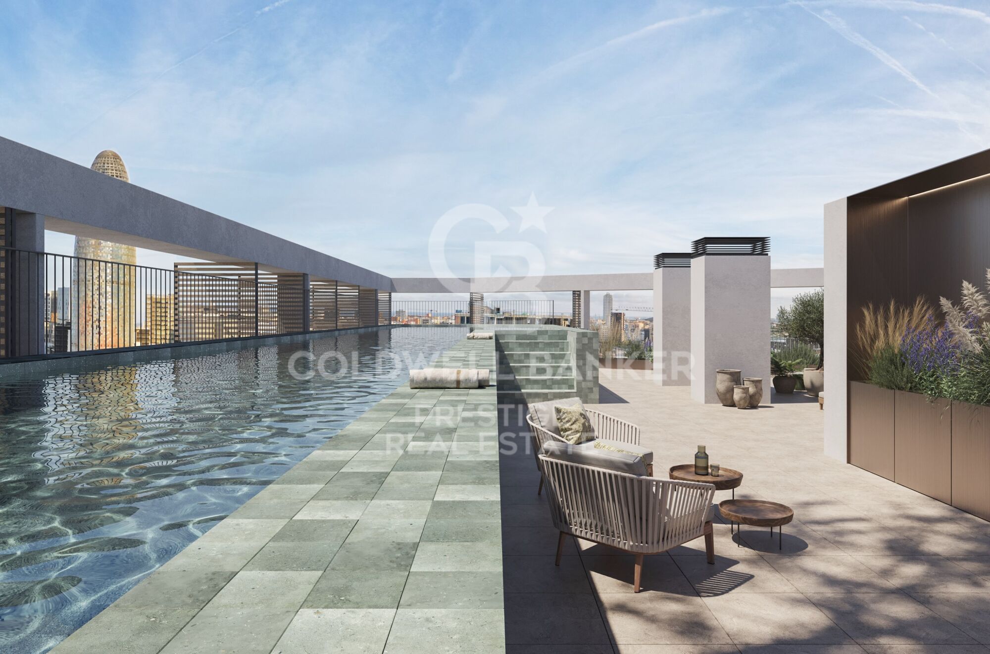 4 bedroom new construction apartment with terrace in Eixample