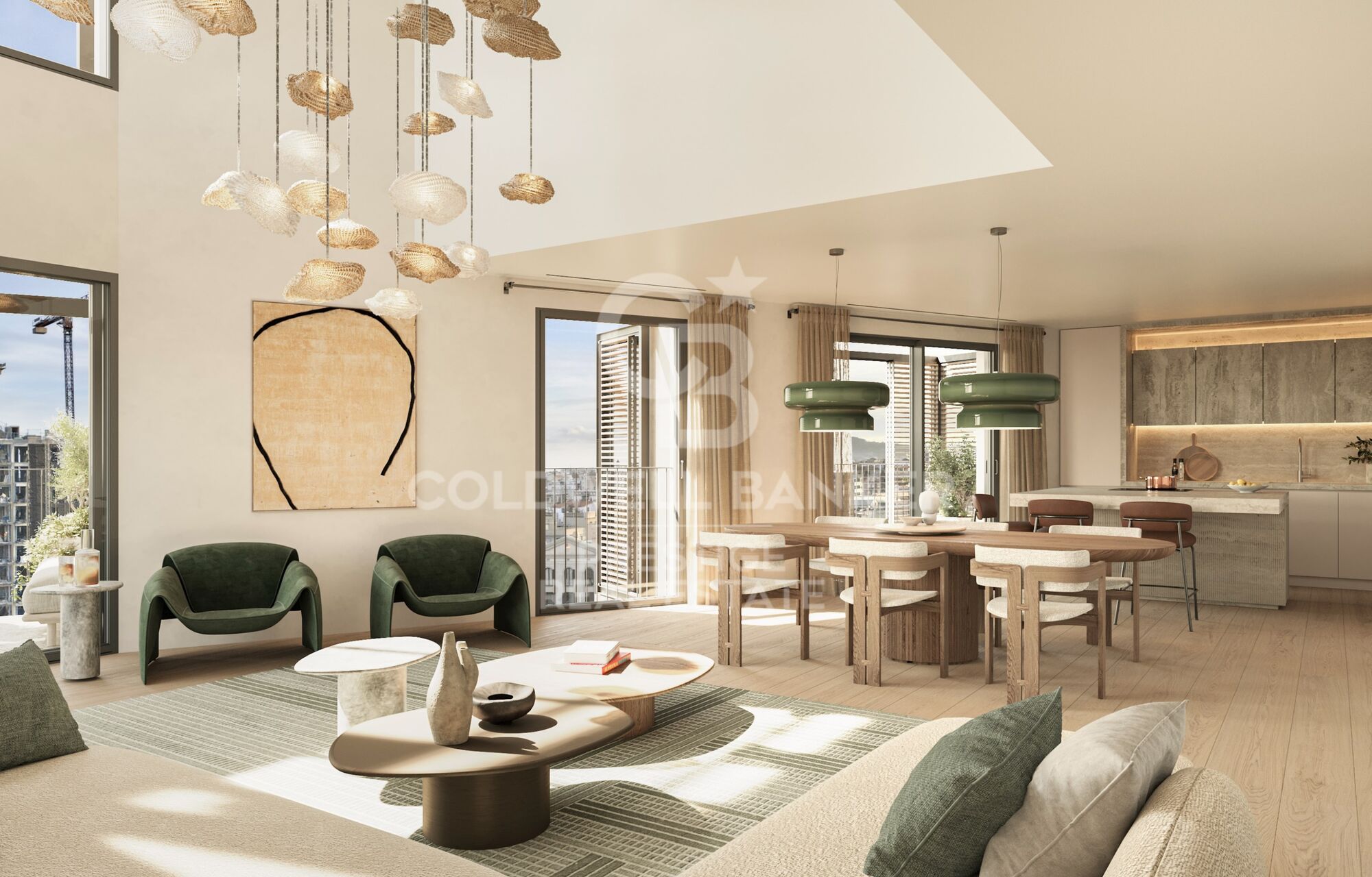 4 bedroom new construction apartment with terrace in Eixample