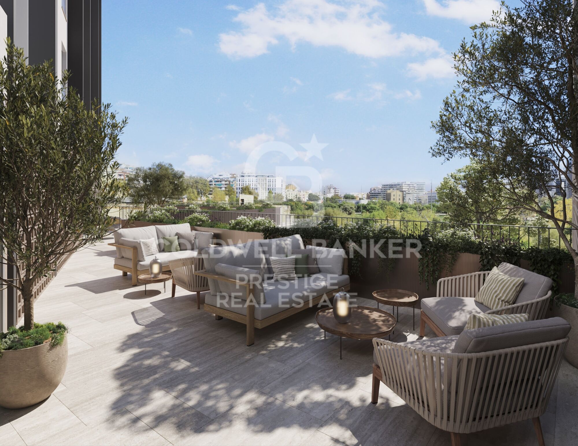 4-Zimmer-Neubauwohnung mit Terrasse in Eixample