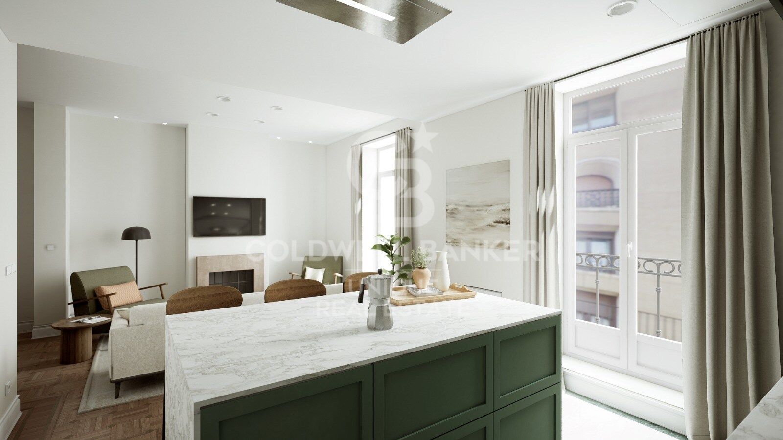 Appartement exclusif rénové dans le centre de Madrid