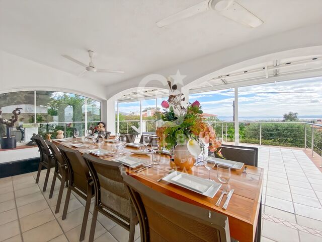 Maison avec vue mer à Mas Fumats, avec licence touristique