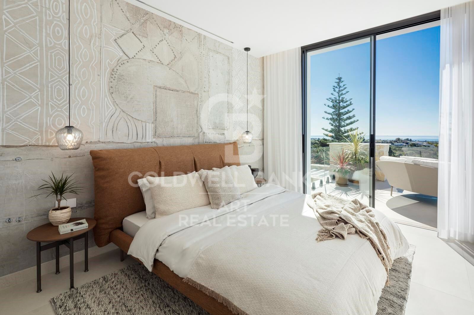 Obra maestra moderna a estrenar con vistas panorámicas en La Quinta, Benahavís