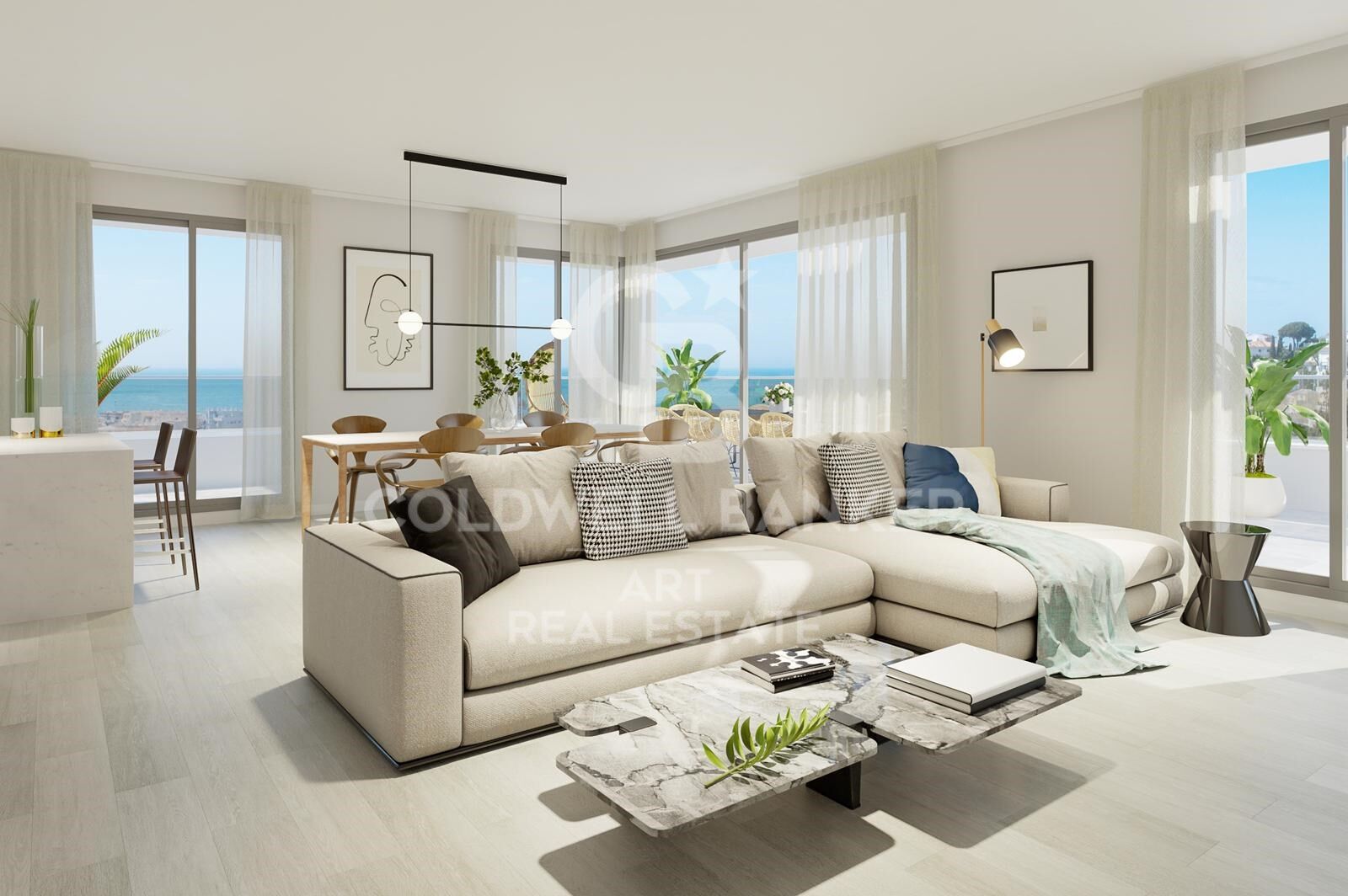 New residential complex in Mijas Costa just 5 minutes from the beach.