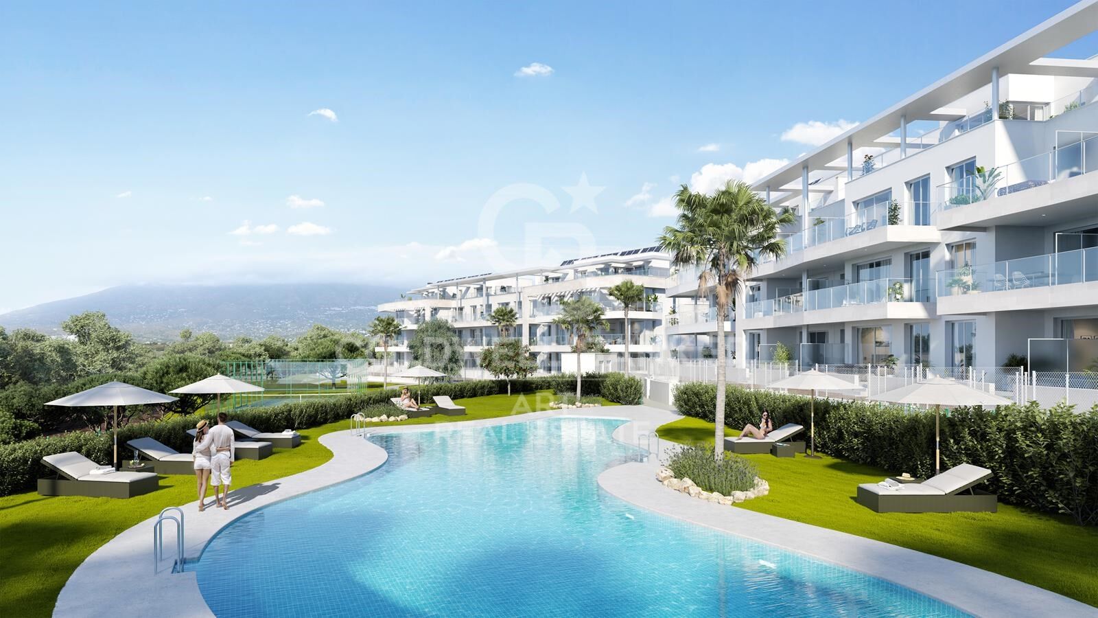 New residential complex in Mijas Costa just 5 minutes from the beach.