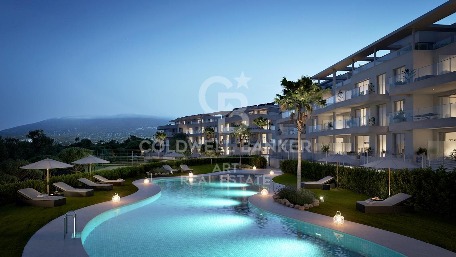 New residential complex in Mijas Costa just 5 minutes from the beach.