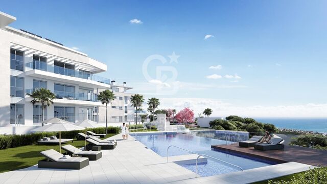 New residential complex in Mijas Costa just 5 minutes from the beach.