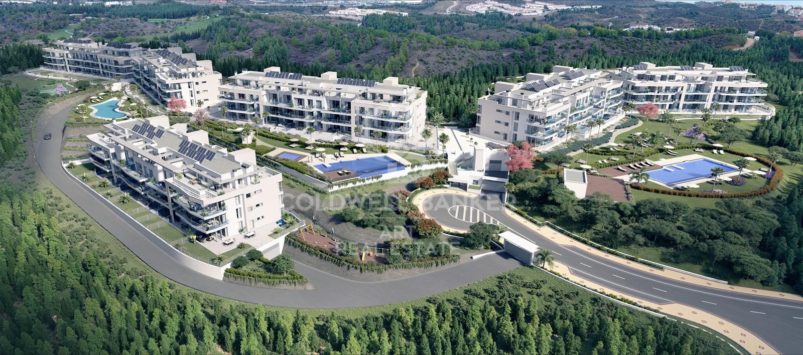New residential complex in Mijas Costa just 5 minutes from the beach.