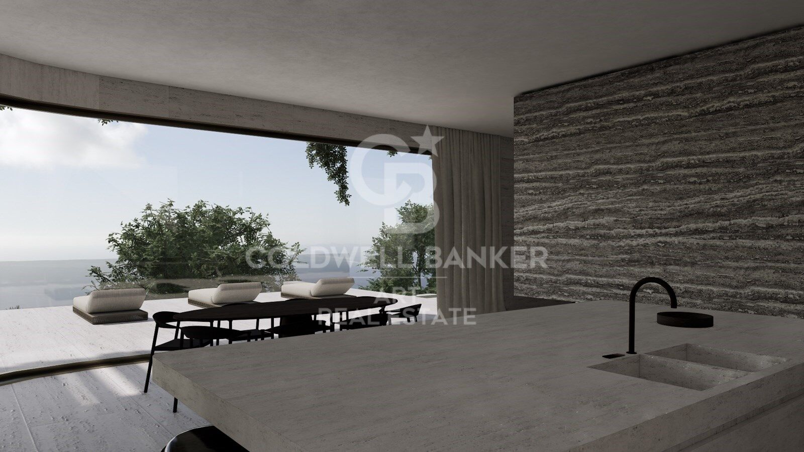 Villa de lujo contemporáneo con vistas panorámicas al mar en Monte Mayor, Benahavís