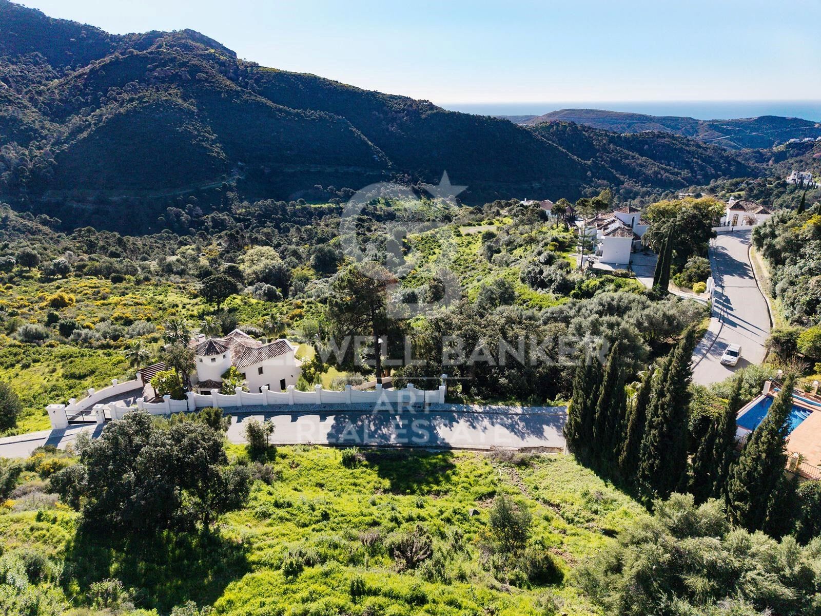 Villa de lujo contemporáneo con vistas panorámicas al mar en Monte Mayor, Benahavís