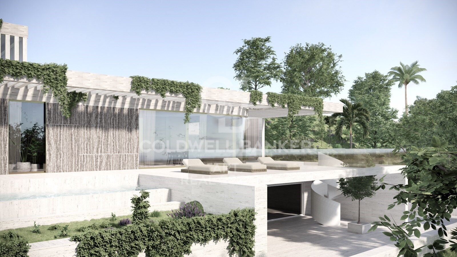 Villa de lujo contemporáneo con vistas panorámicas al mar en Monte Mayor, Benahavís