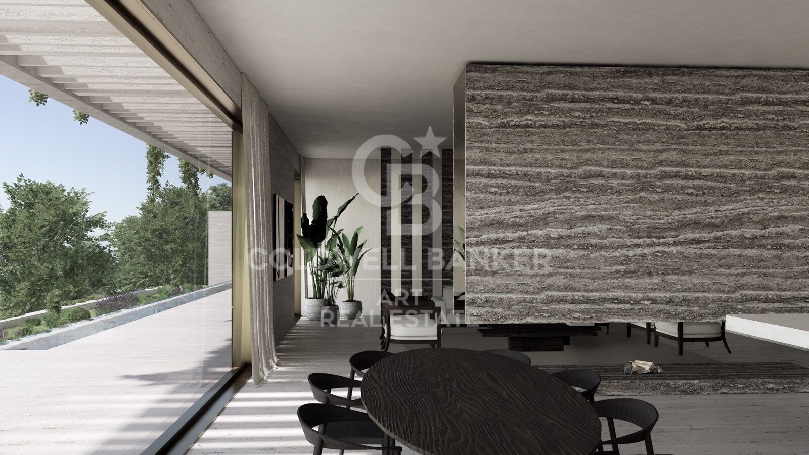 Villa de lujo contemporáneo con vistas panorámicas al mar en Monte Mayor, Benahavís