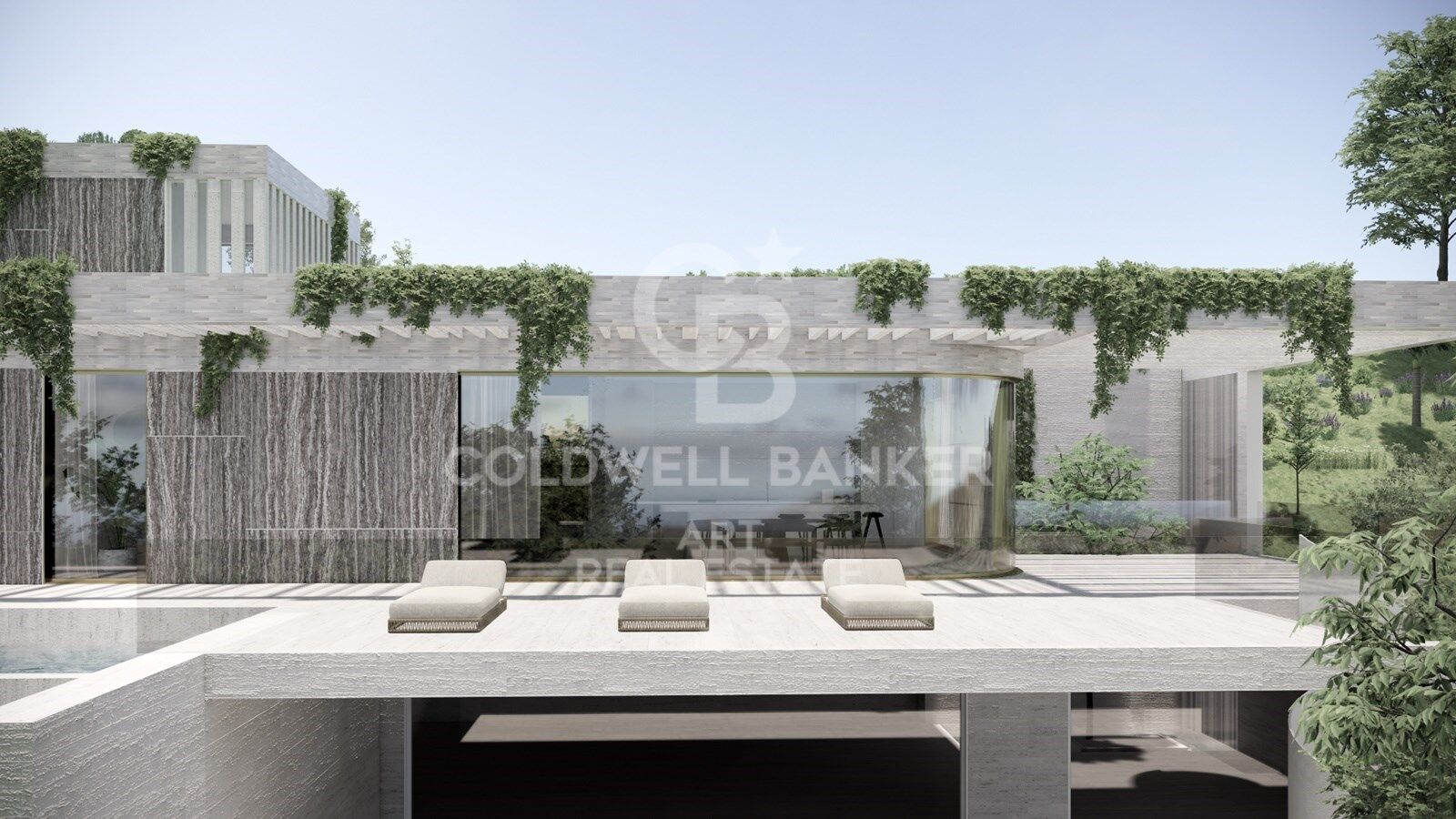 Contemporary luxury villa with panoramic sea views in Monte Mayor. Benahavís