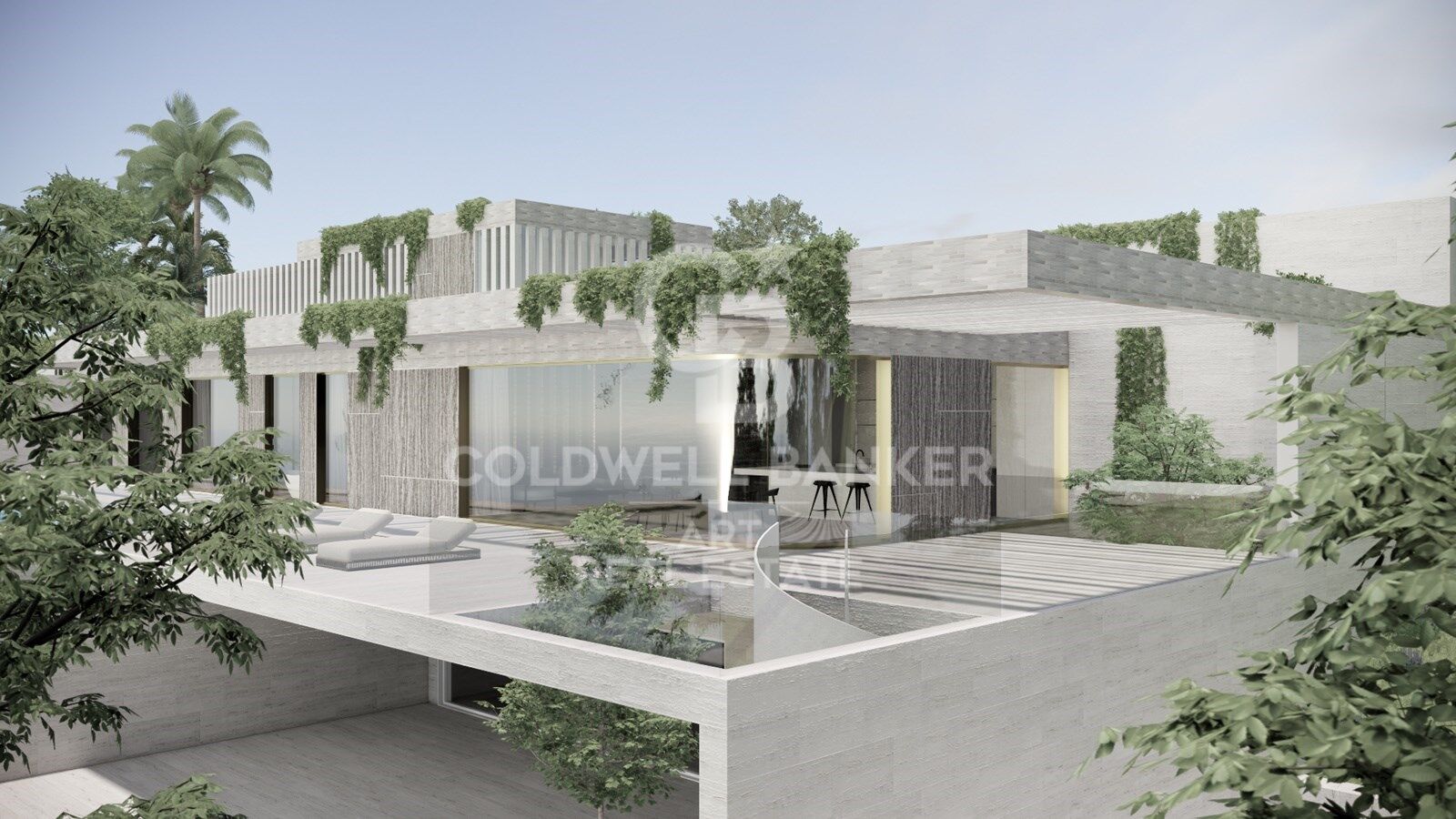 Villa de lujo contemporáneo con vistas panorámicas al mar en Monte Mayor, Benahavís