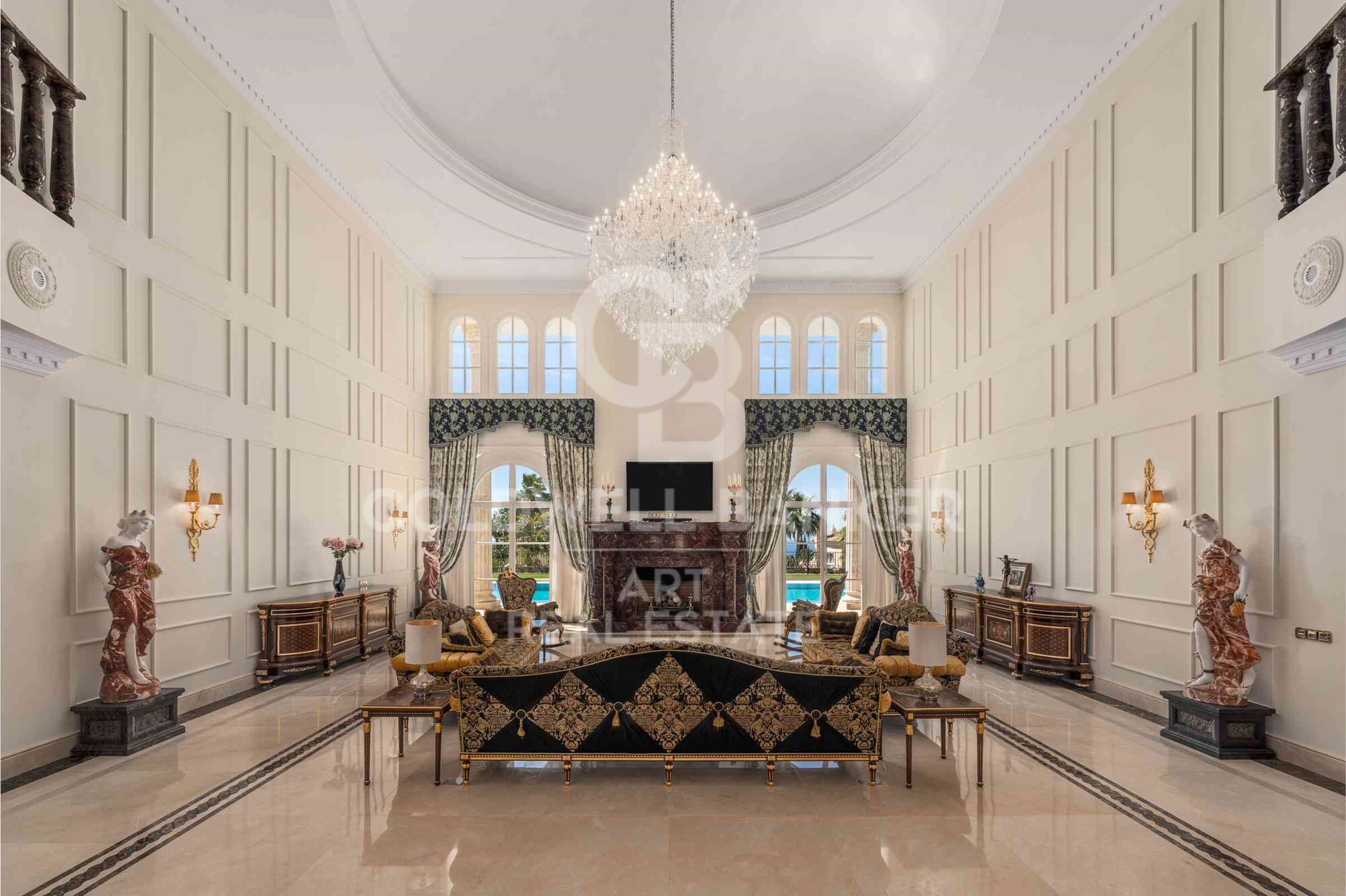 Splendide villa néo-classique avec vue sur mer, Sierra Blanca, Marbella