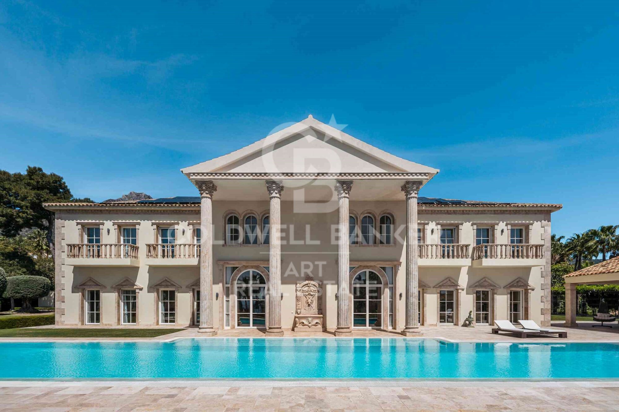 Splendide villa néo-classique avec vue sur mer, Sierra Blanca, Marbella