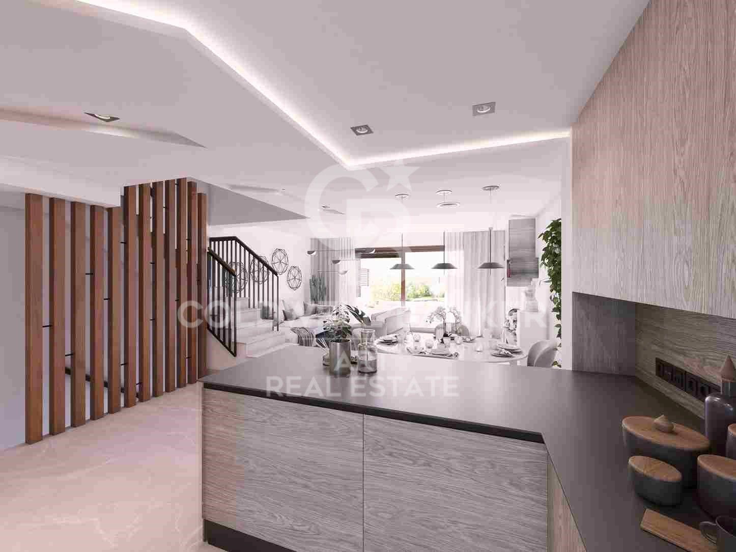 Beautiful 3 bedroom townhouses in Istan with panoramic views