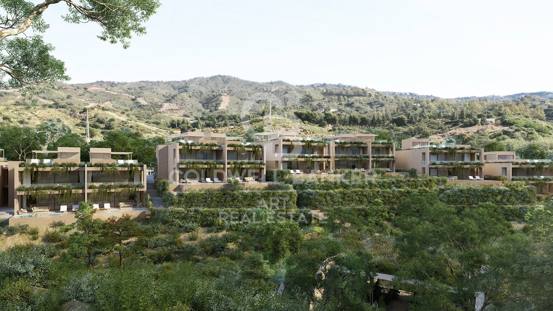 Luxurious residences located in Elviria