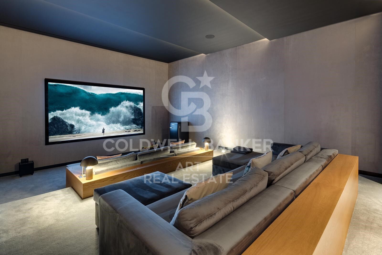 Zeitgenössische Luxusvilla mit Meerblick in El Madroñal, Benahavís