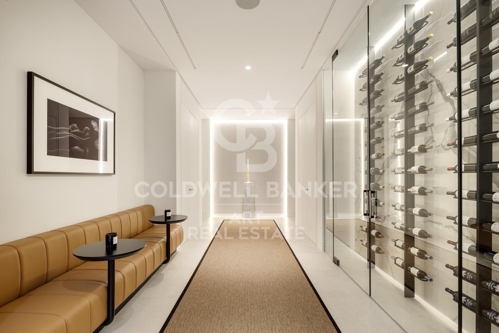 Zeitgenössische Luxusvilla mit Meerblick in El Madroñal, Benahavís