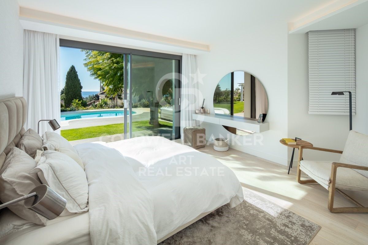 Charming villa with heated pool in El Rosario, Marbella