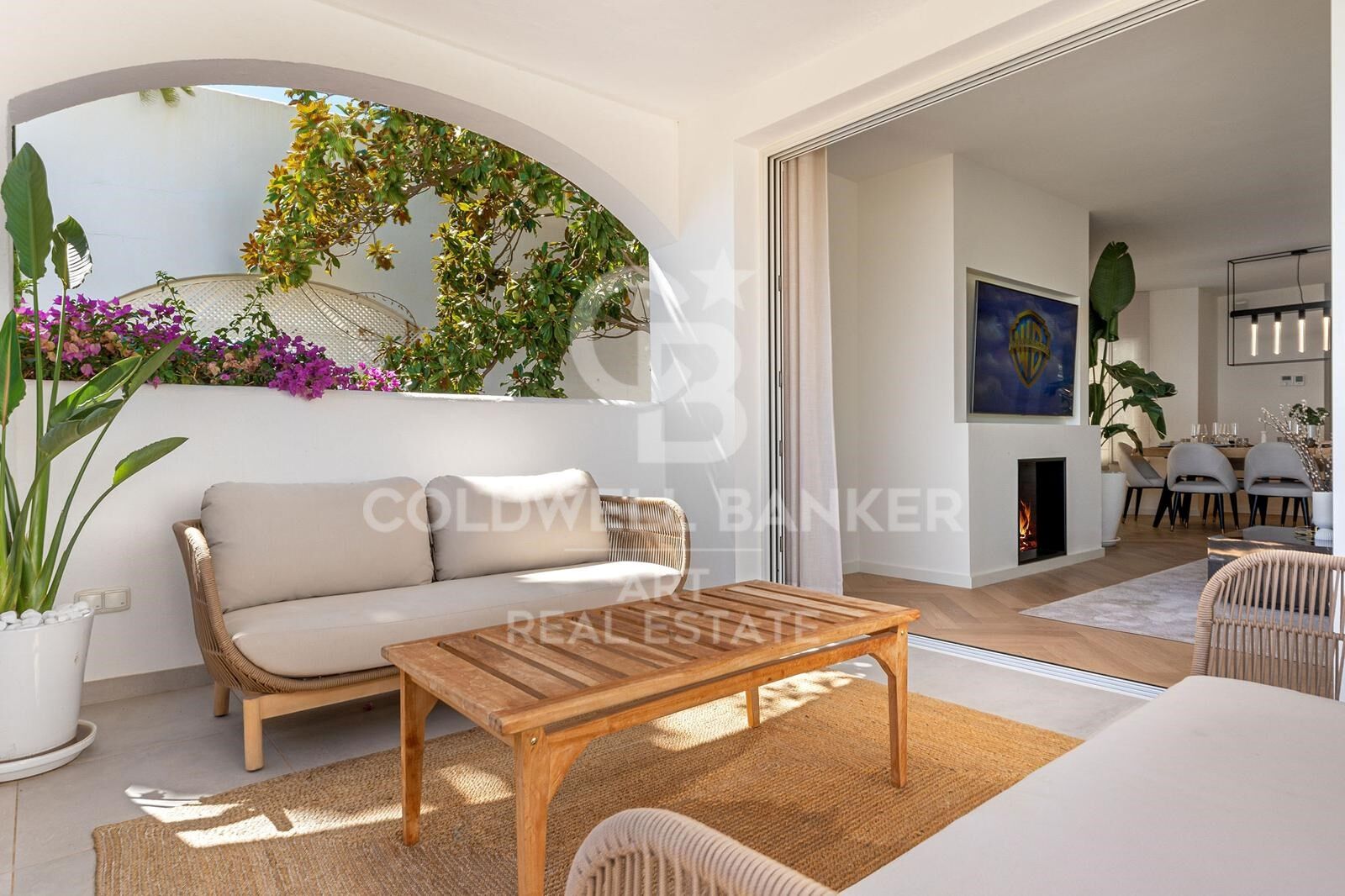 Elegant and luxurious townhouse with Scandinavian design on the Golden Mile, Marbella