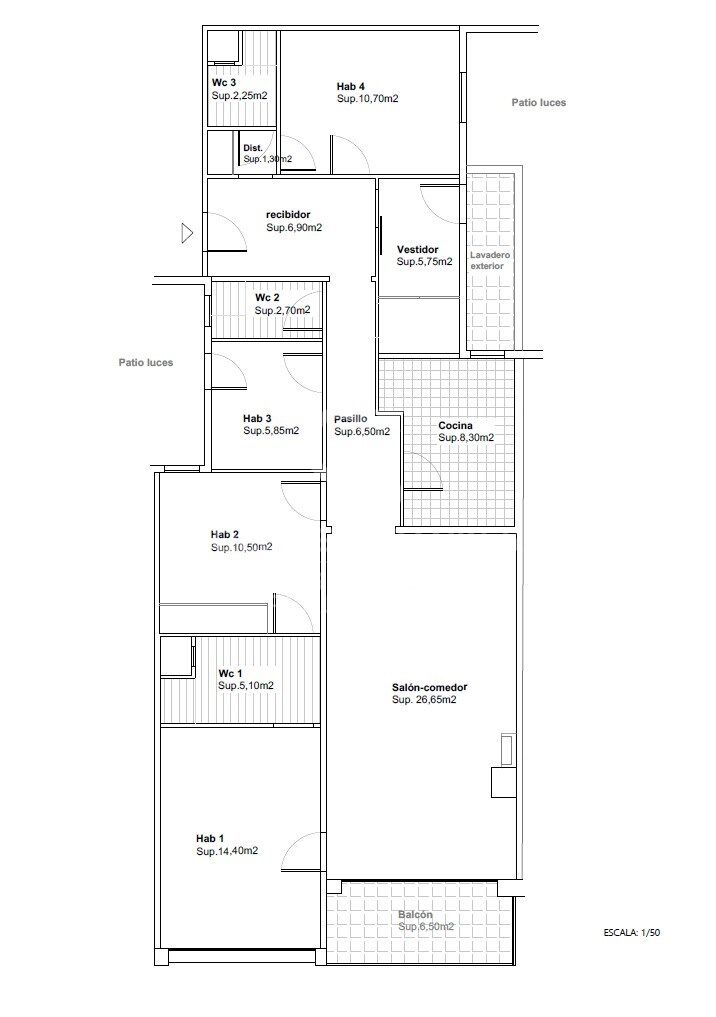 Flat 4 Bedrooms Sale Barcelona