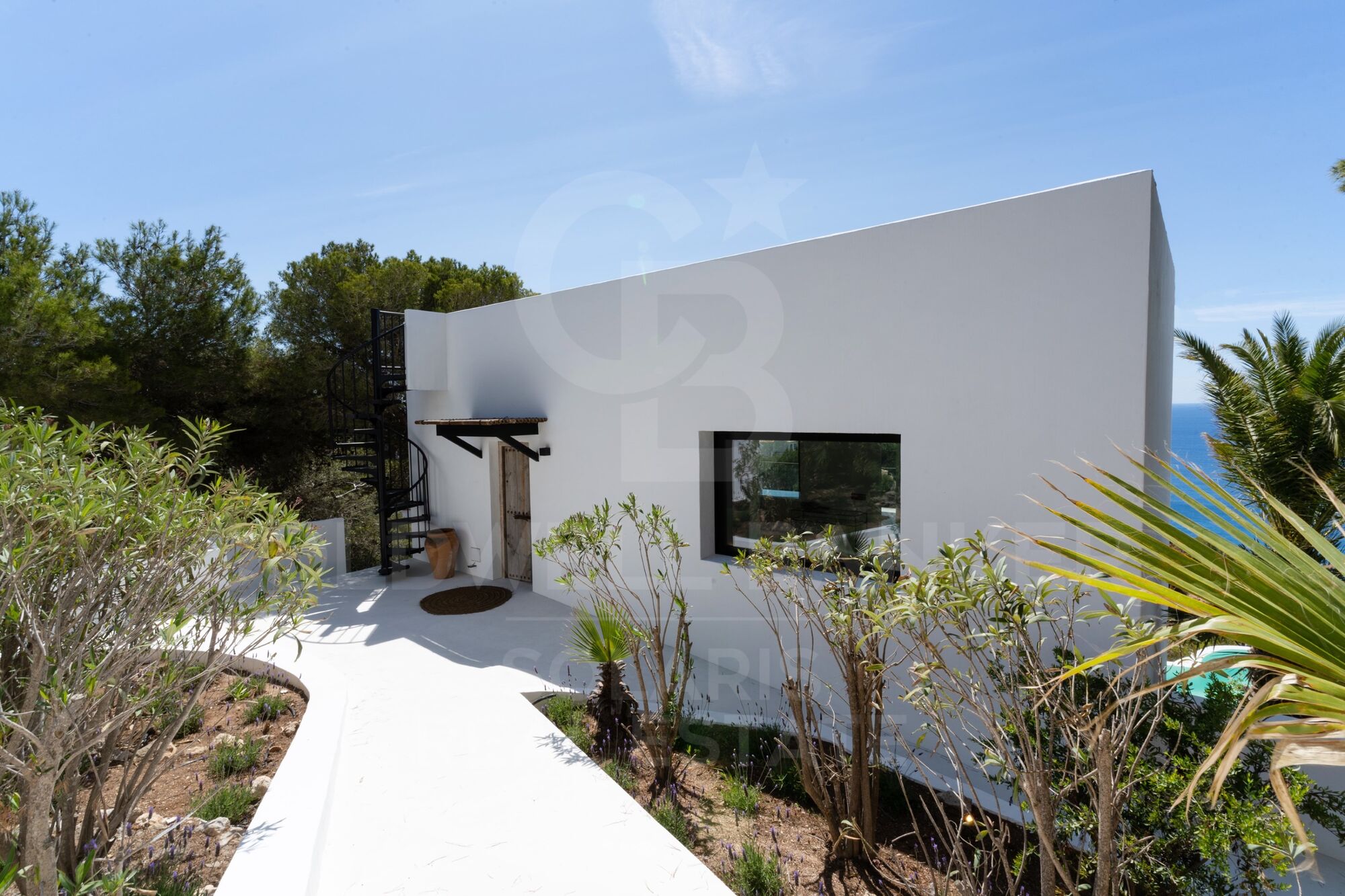 Villa Caleta - Ibicenco-Style with Panoramic Mediterranean Sea Views