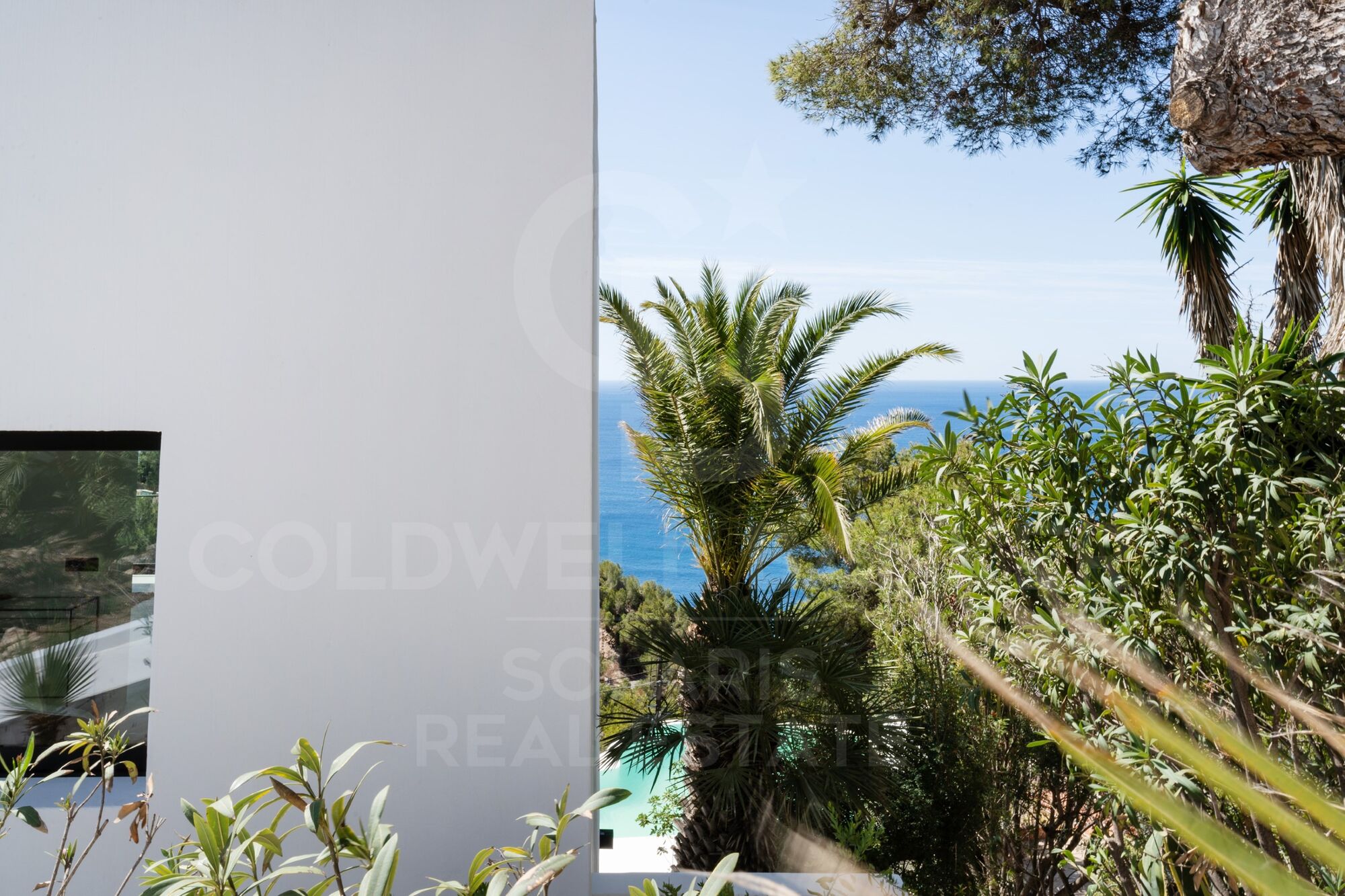 Villa Caleta - Ibicenco-Style with Panoramic Mediterranean Sea Views