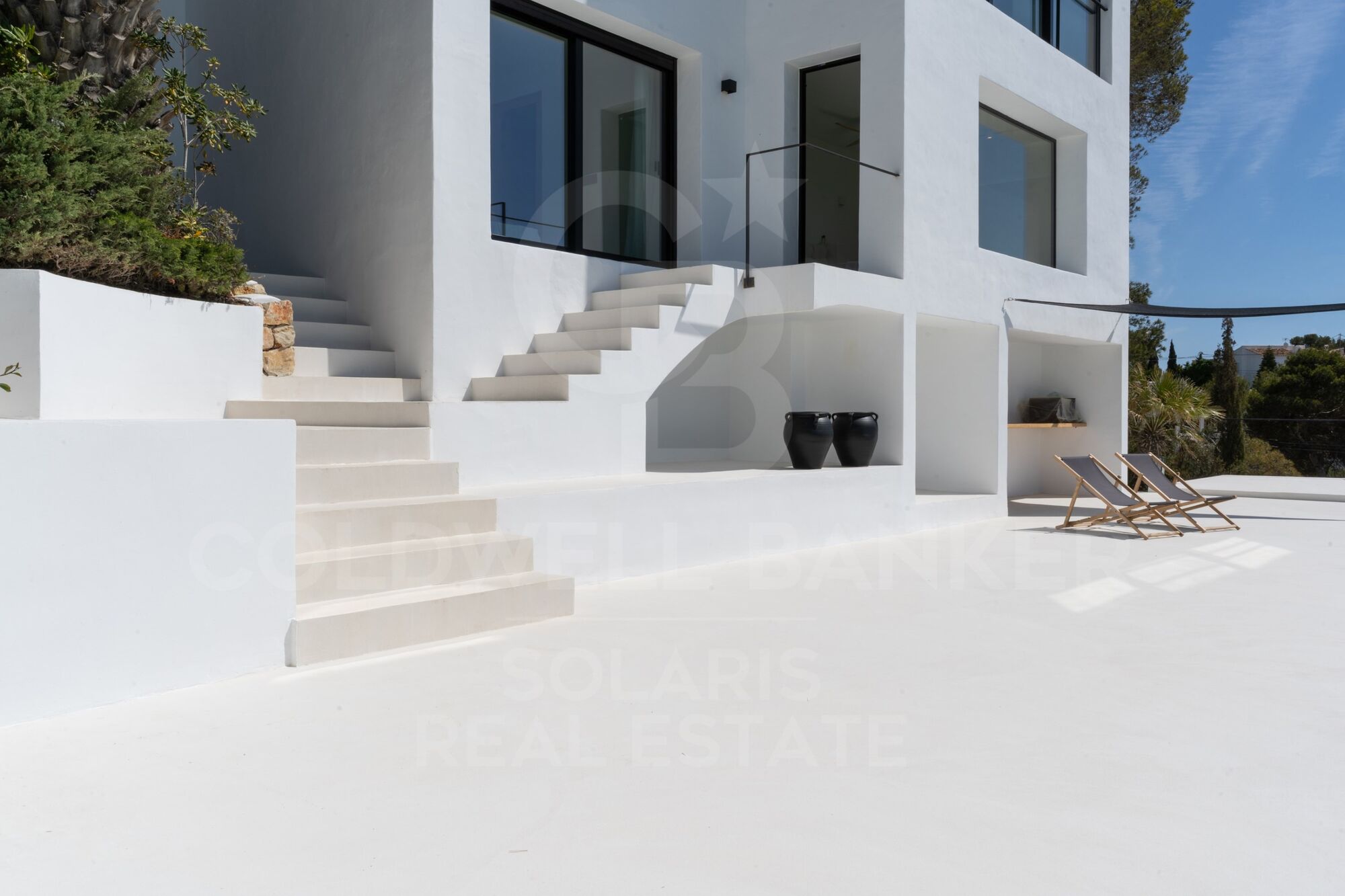 Villa Caleta - Ibicenco-Style with Panoramic Mediterranean Sea Views