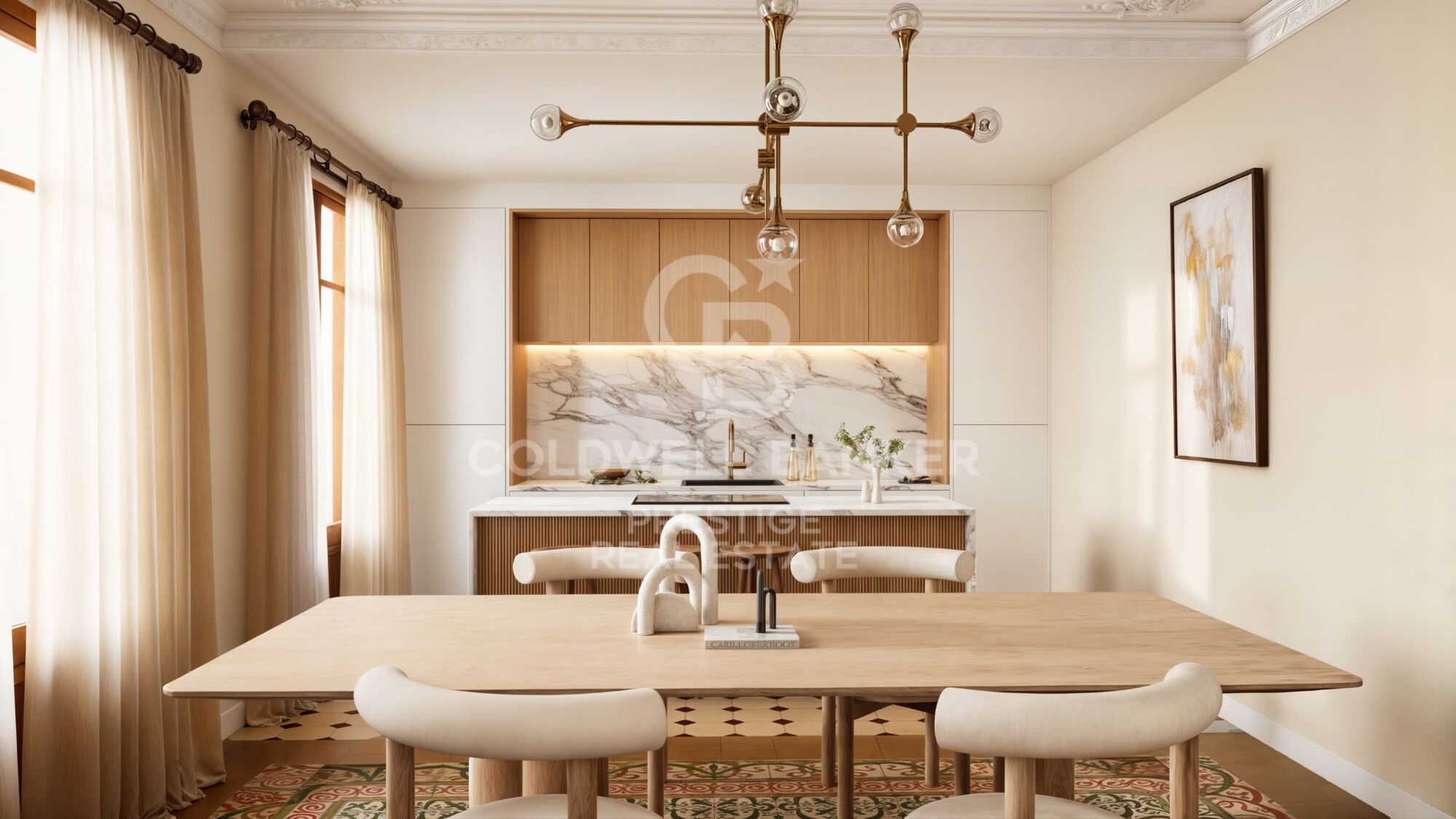 Wohnung mit repräsentativen architektonischen Elementen. 'La Dreta de l'Eixample ', Barcelona