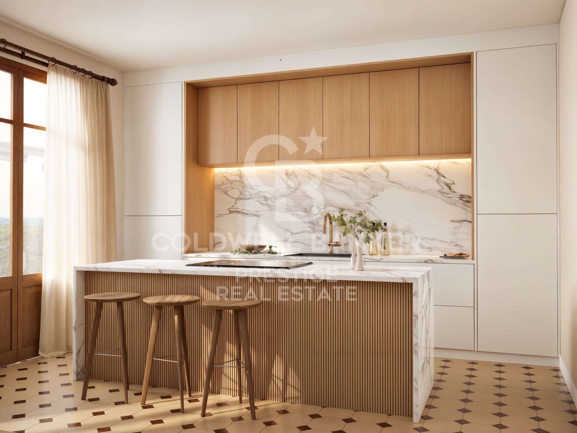 Appartement avec des éléments architecturaux représentatifs. 'La Dreta de l'Eixample ', Barcelona