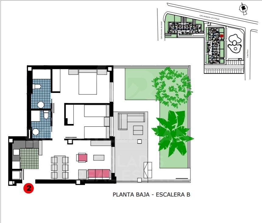 Precioso Apartamento Bloque 2B Bajo 2 en Dénia