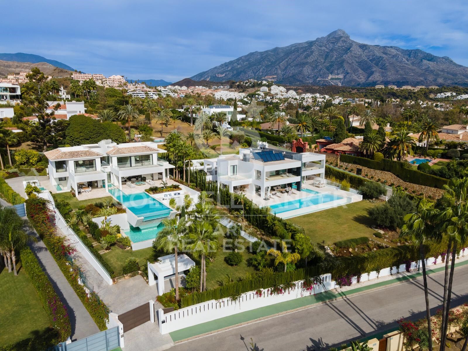 A signature villa of contemporary elegance in La Cerquilla, Nueva Andalucía Golf Valley