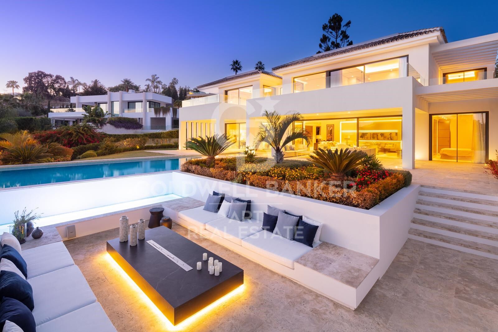 A signature villa of contemporary elegance in La Cerquilla, Nueva Andalucía Golf Valley