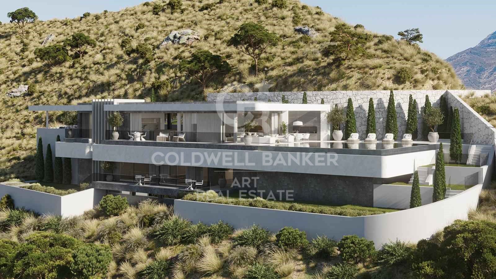Magnificas villas de obra nueva situadas en Marbella