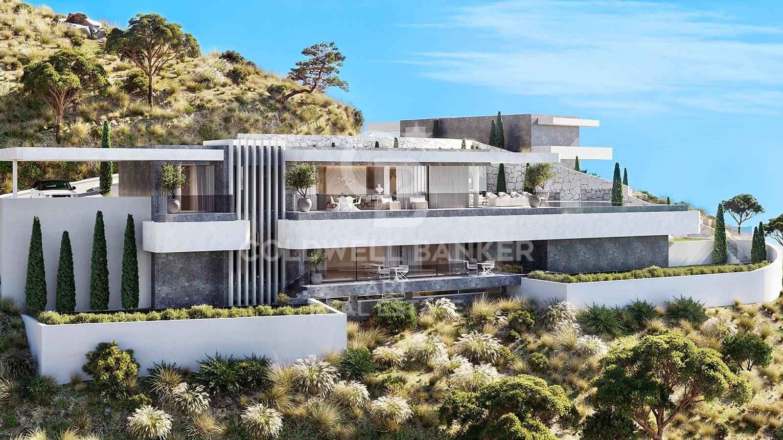 Magnificas villas de obra nueva situadas en Marbella